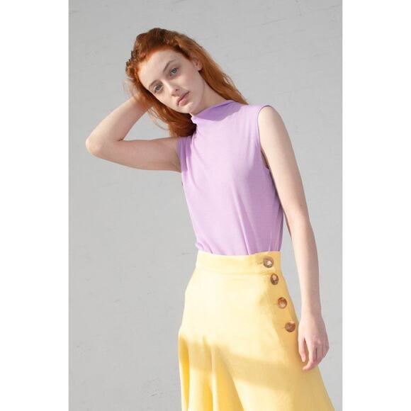 Rejina Pyo 'Rebecca' Mock Neck Tank Top size Large - Picture 10 of 12